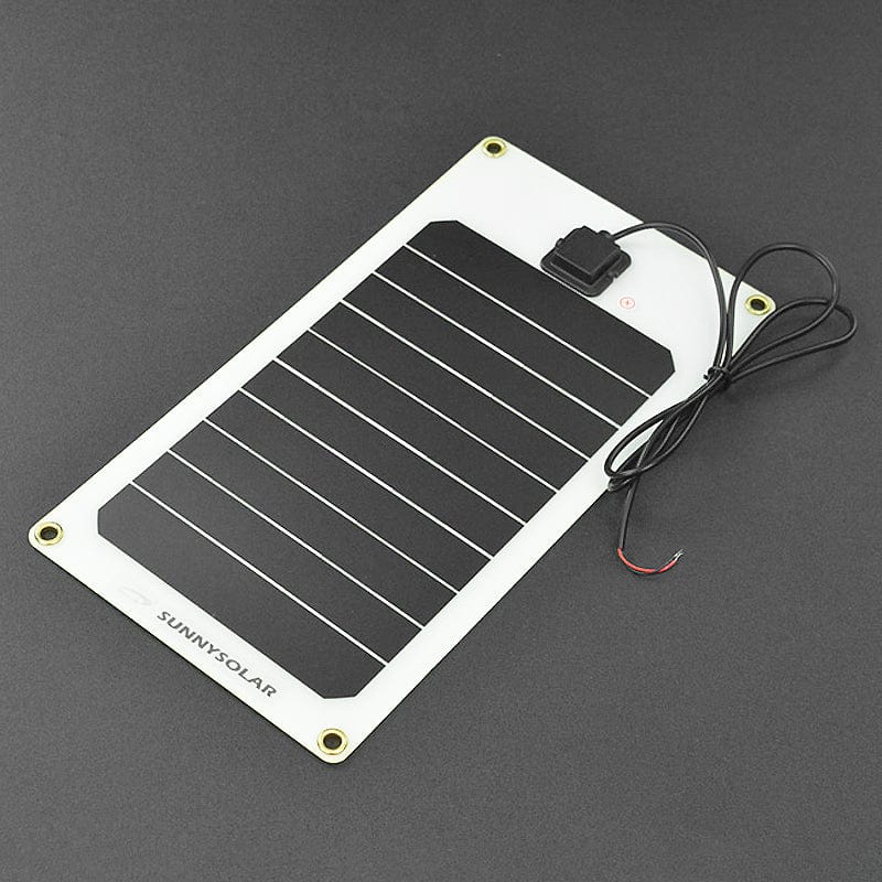 Semi-Flexible Monocrystalline Solar Panel (6V 1A) - The Pi Hut