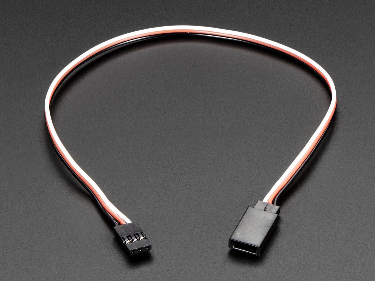 Servo Extension Cable - 30cm / 12" long - - The Pi Hut