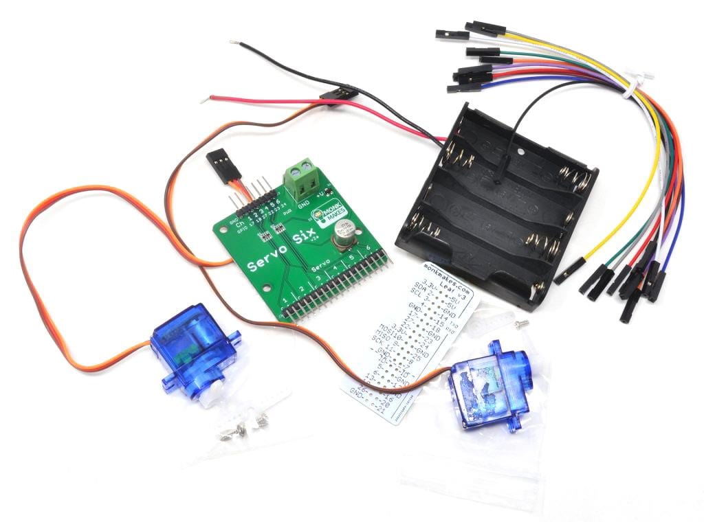 Servo Kit for Raspberry Pi - The Pi Hut