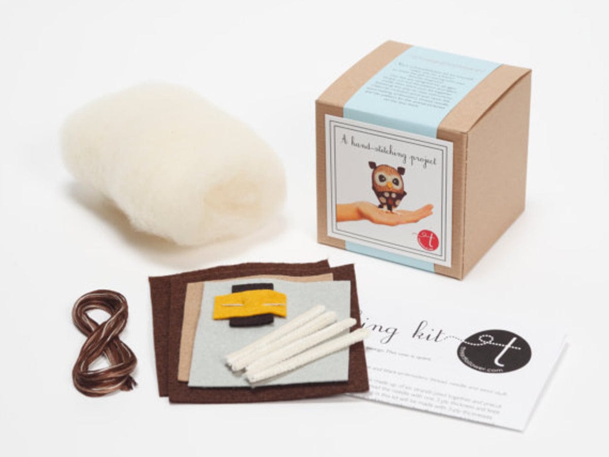 Sew-Your-Own Owl Kit - Cynthia Treen Studio - The Pi Hut