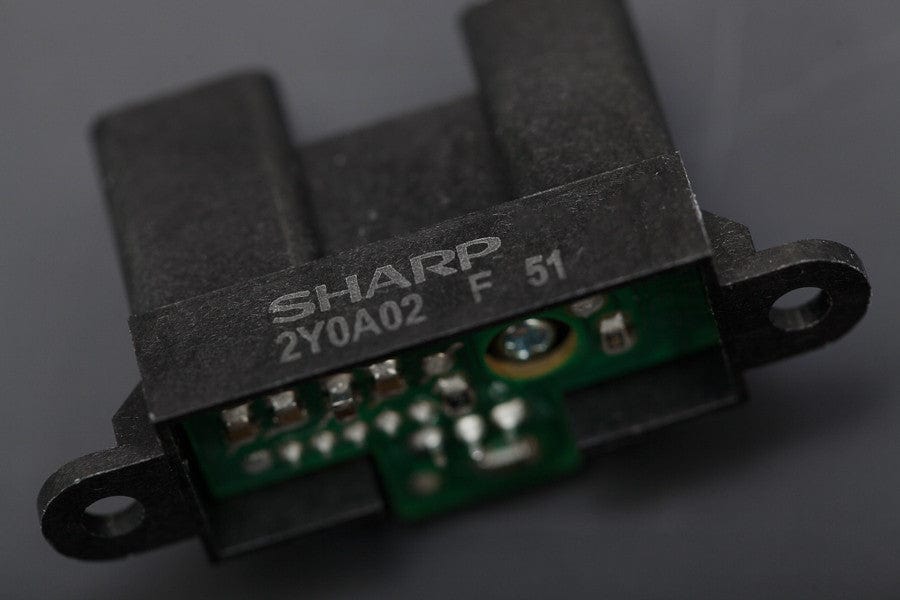 Sharp GP2Y0A02YK IR ranger sensor (20-150cm) - The Pi Hut