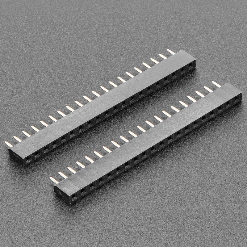 Short Socket Headers for Raspberry Pi Pico - 2 x 20 Pin Female - The Pi Hut