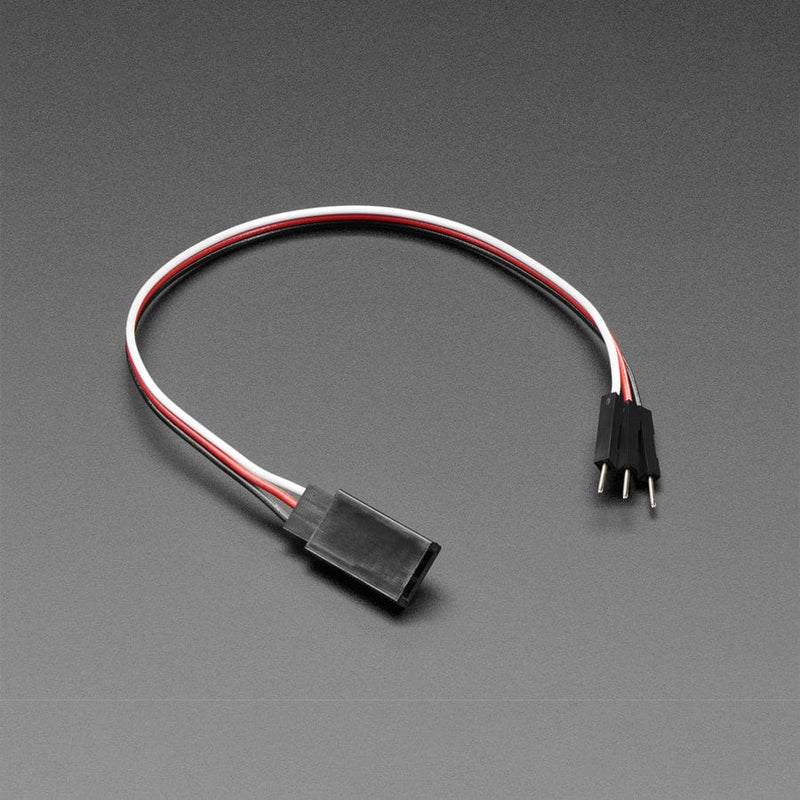 Shrouded Servo to Premium Male Jumper Wires Cable - 17cm - The Pi Hut