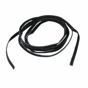 Silicone Cover Stranded-Core Ribbon Cable - 4 Wires 1 Meter Long (30 AWG Black) - The Pi Hut