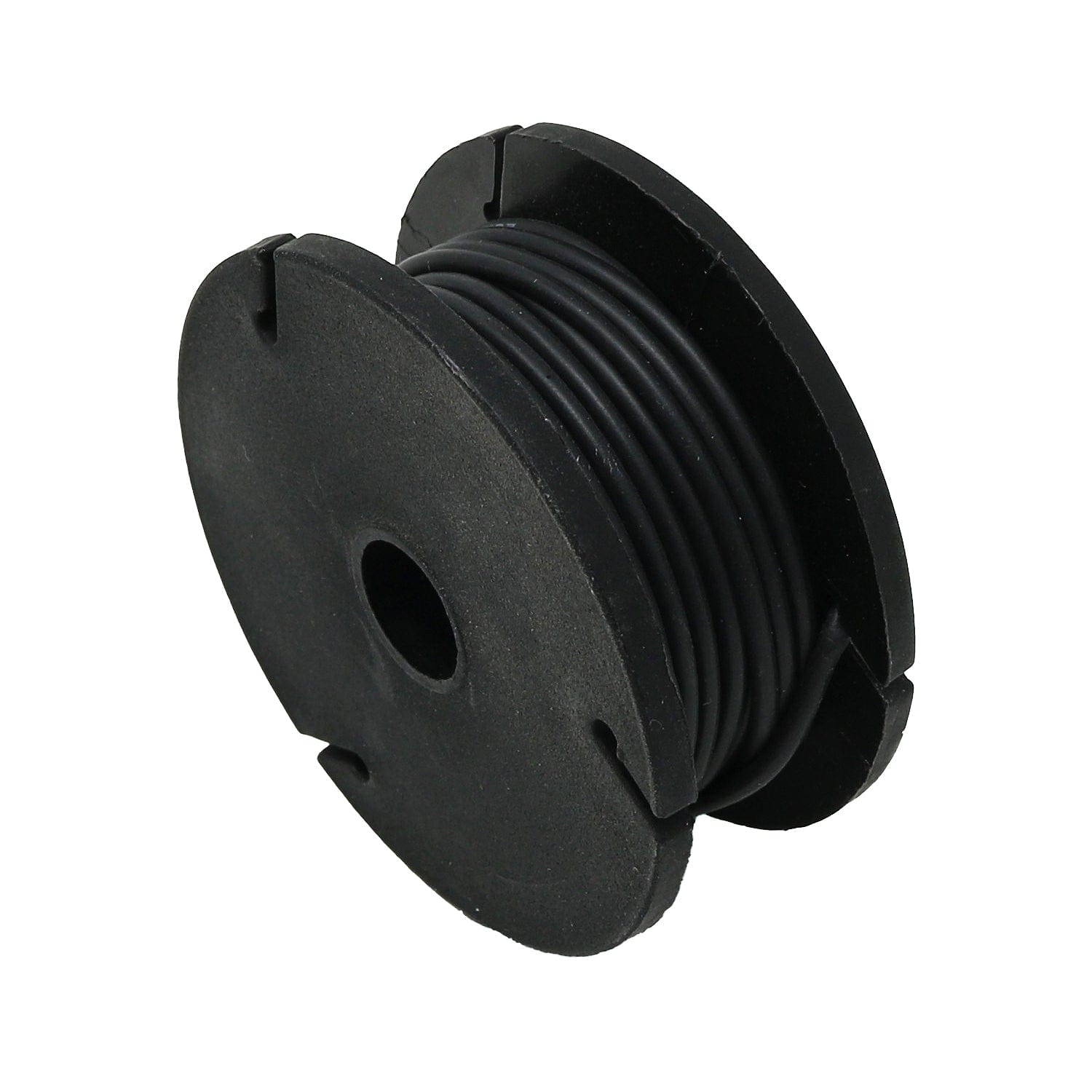 Silicone Cover Stranded-Core Wire - 25ft 26AWG - Black - The Pi Hut