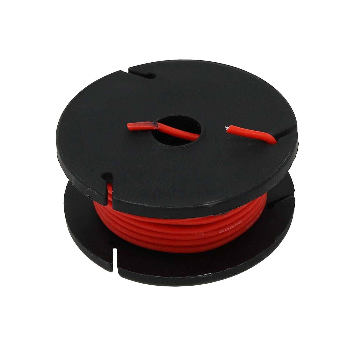 Silicone Cover Stranded-Core Wire - 25ft 26AWG - Red - The Pi Hut