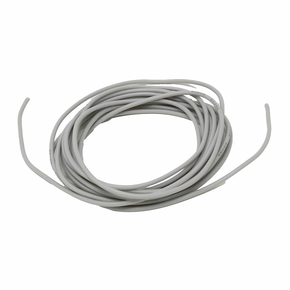 Silicone Cover Stranded-Core Wire - 2m 26AWG Gray - The Pi Hut