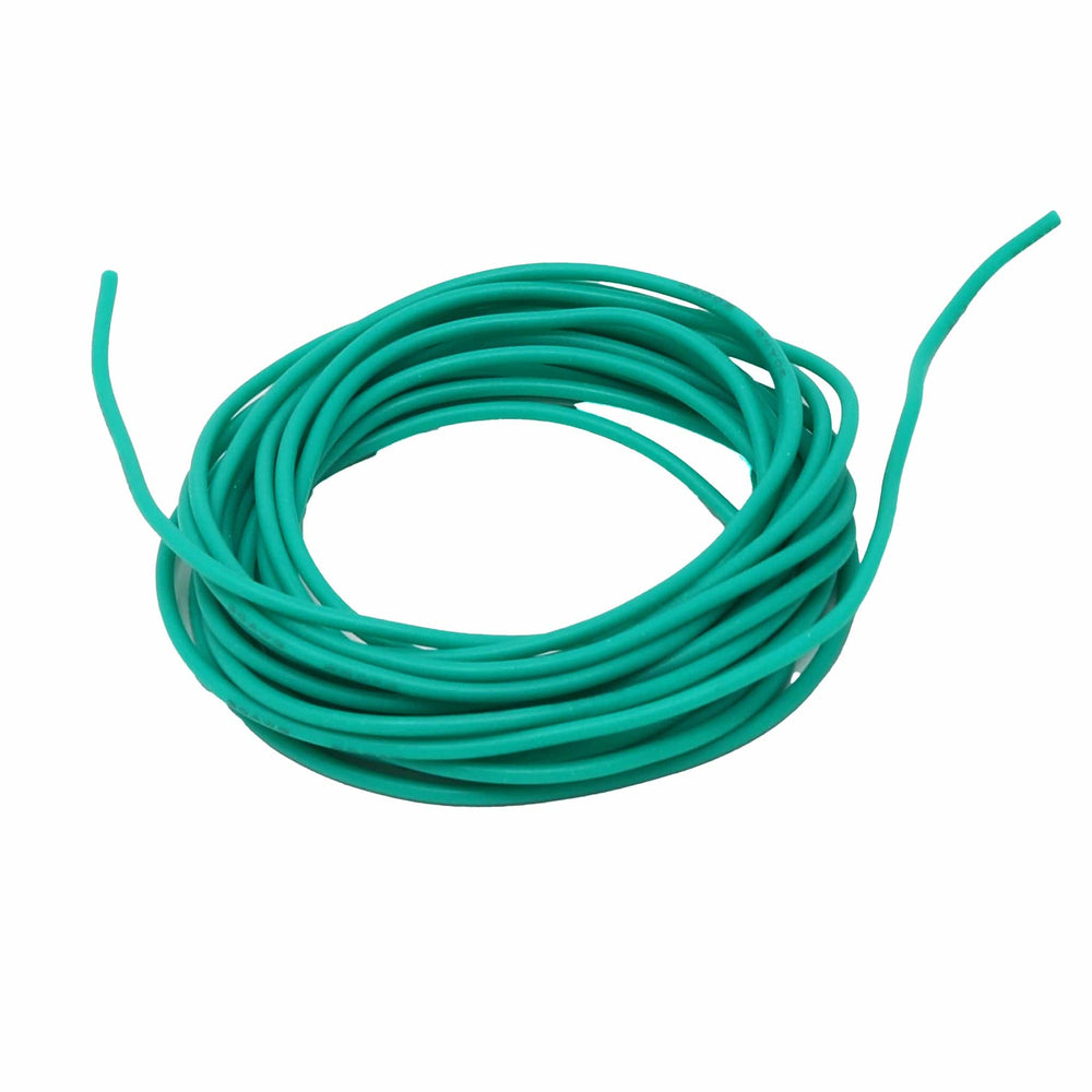 Silicone Cover Stranded-Core Wire - 2m 30AWG Green - The Pi Hut