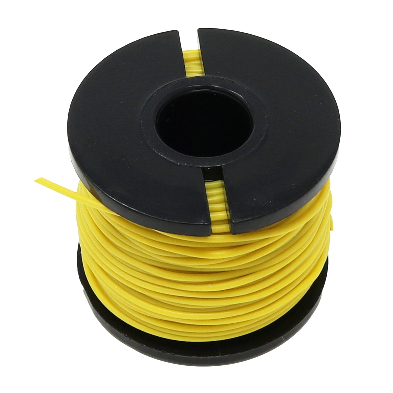 Silicone Cover Stranded-Core Wire - 50ft 30AWG Yellow - The Pi Hut