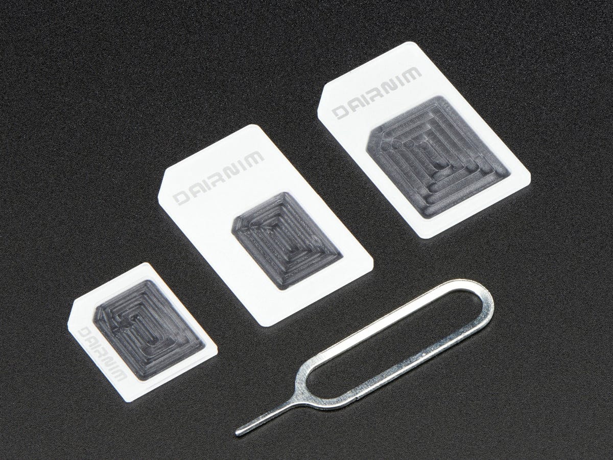 SIM Card Adapters - Pack of 3 - The Pi Hut