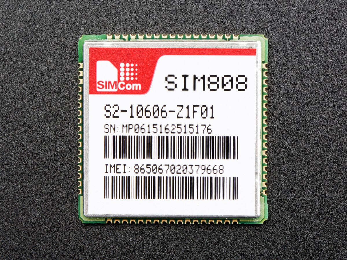 SIM808 GSM + GPRS + GPS Cellular Module - The Pi Hut