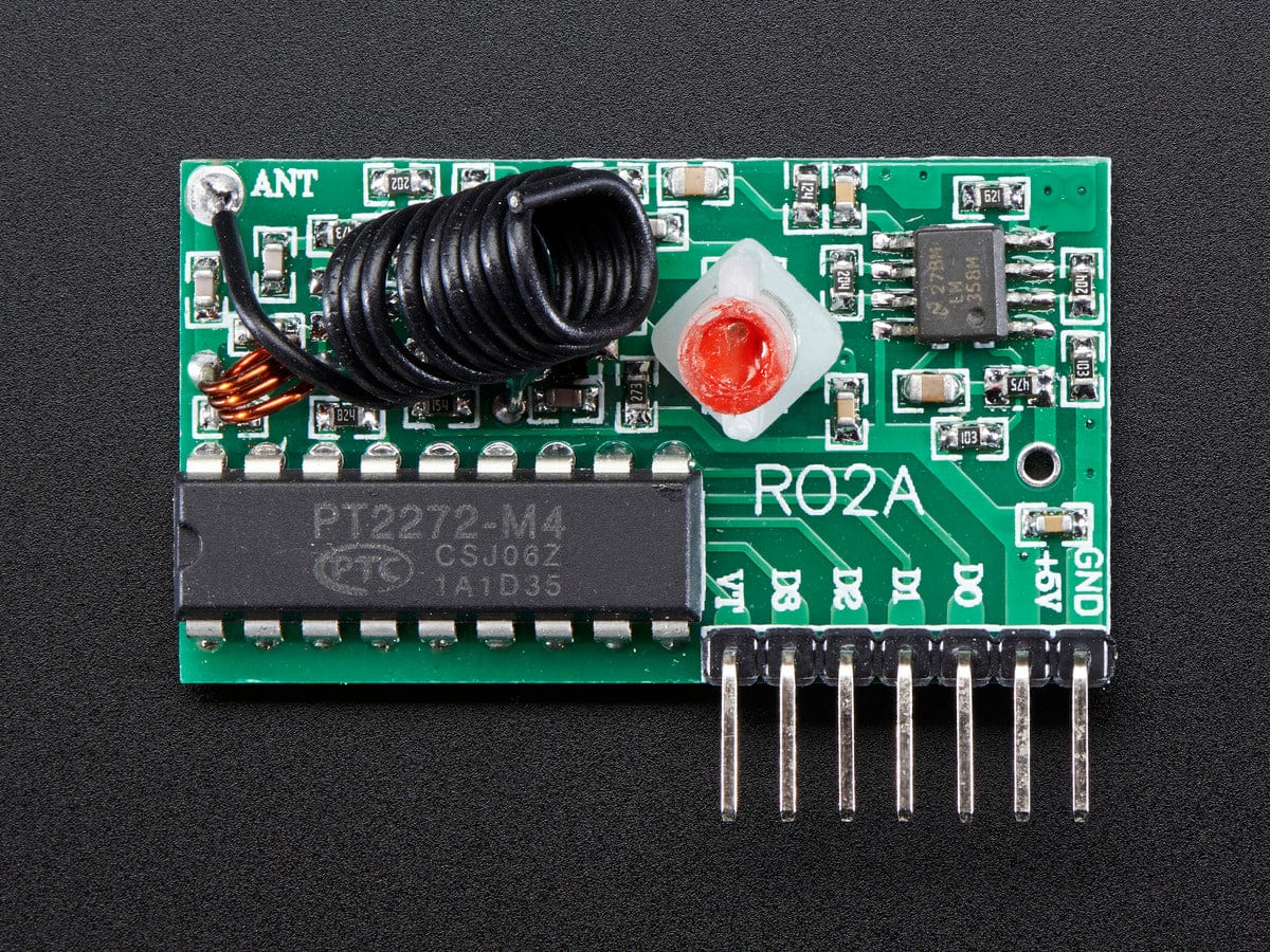 Simple RF M4 Receiver - 315MHz Momentary Type by The Pi Hut - The Pi Hut