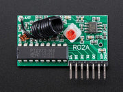 Simple RF M4 Receiver - 315MHz Momentary Type - The Pi Hut
