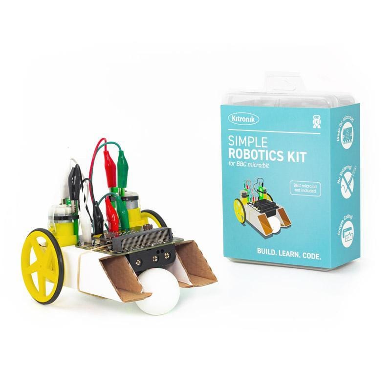 Simple Robotics Kit for the BBC micro:bit - The Pi Hut