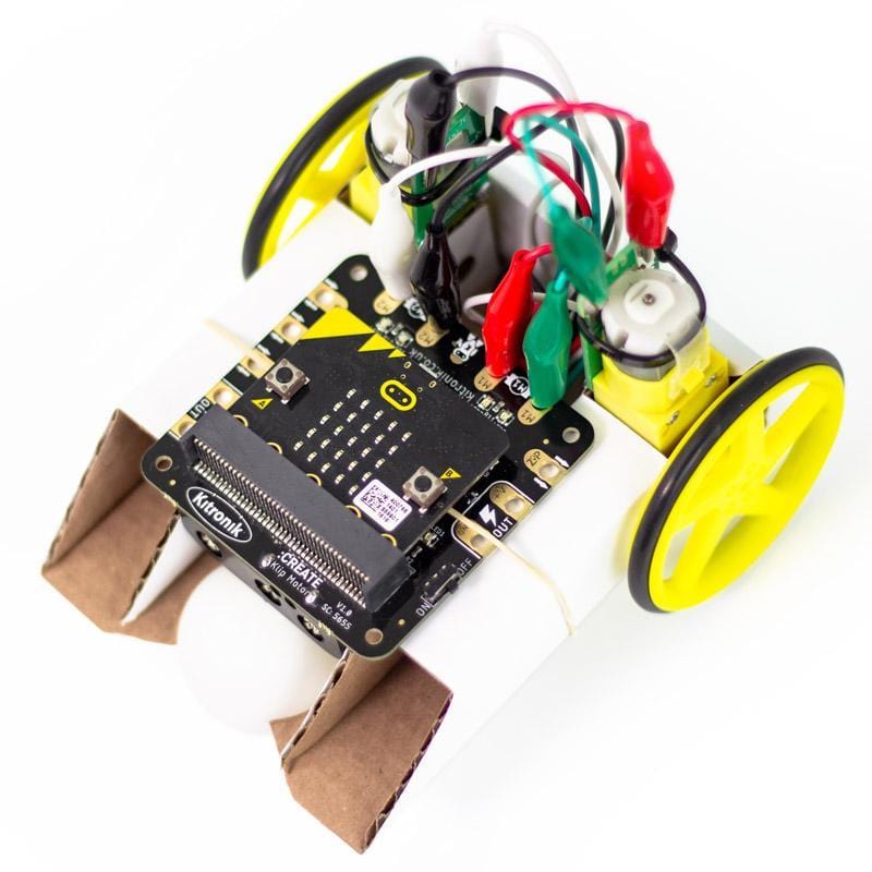 Simple Robotics Kit for the BBC micro:bit - The Pi Hut