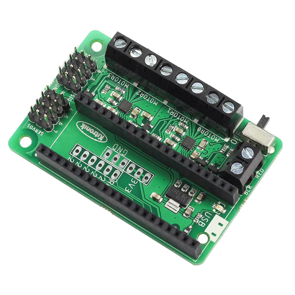 Simply Robotics Motor Driver Board for Raspberry Pi Pico - The Pi Hut