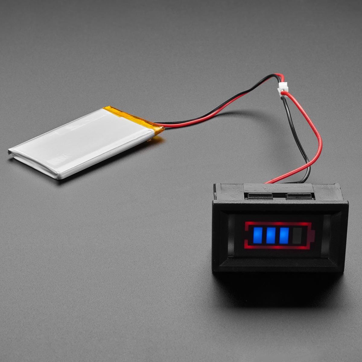 Single Li-Ion/LiPoly Battery Power Meter - The Pi Hut