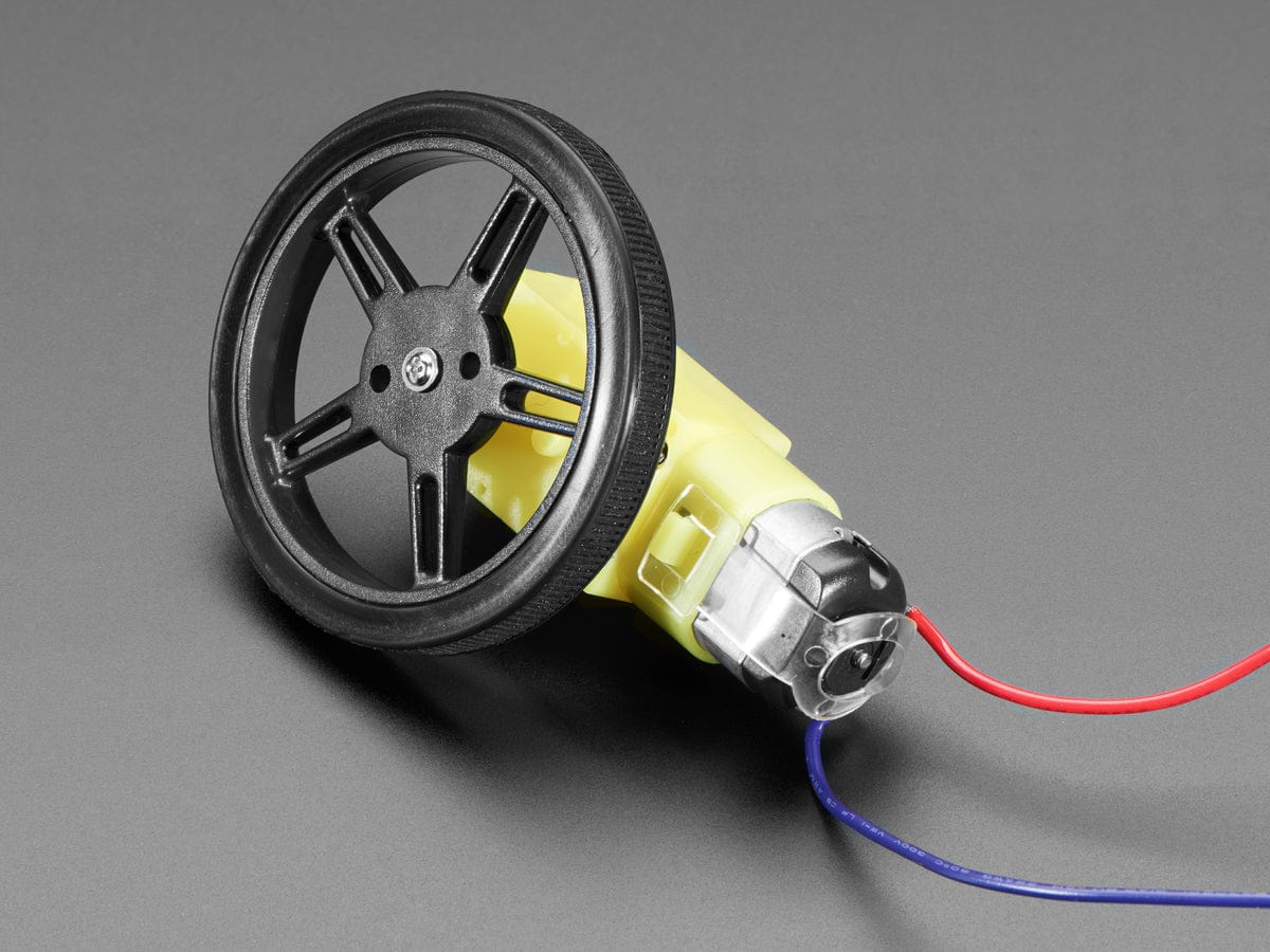 Skinny Wheel for TT DC Gearbox Motors - The Pi Hut