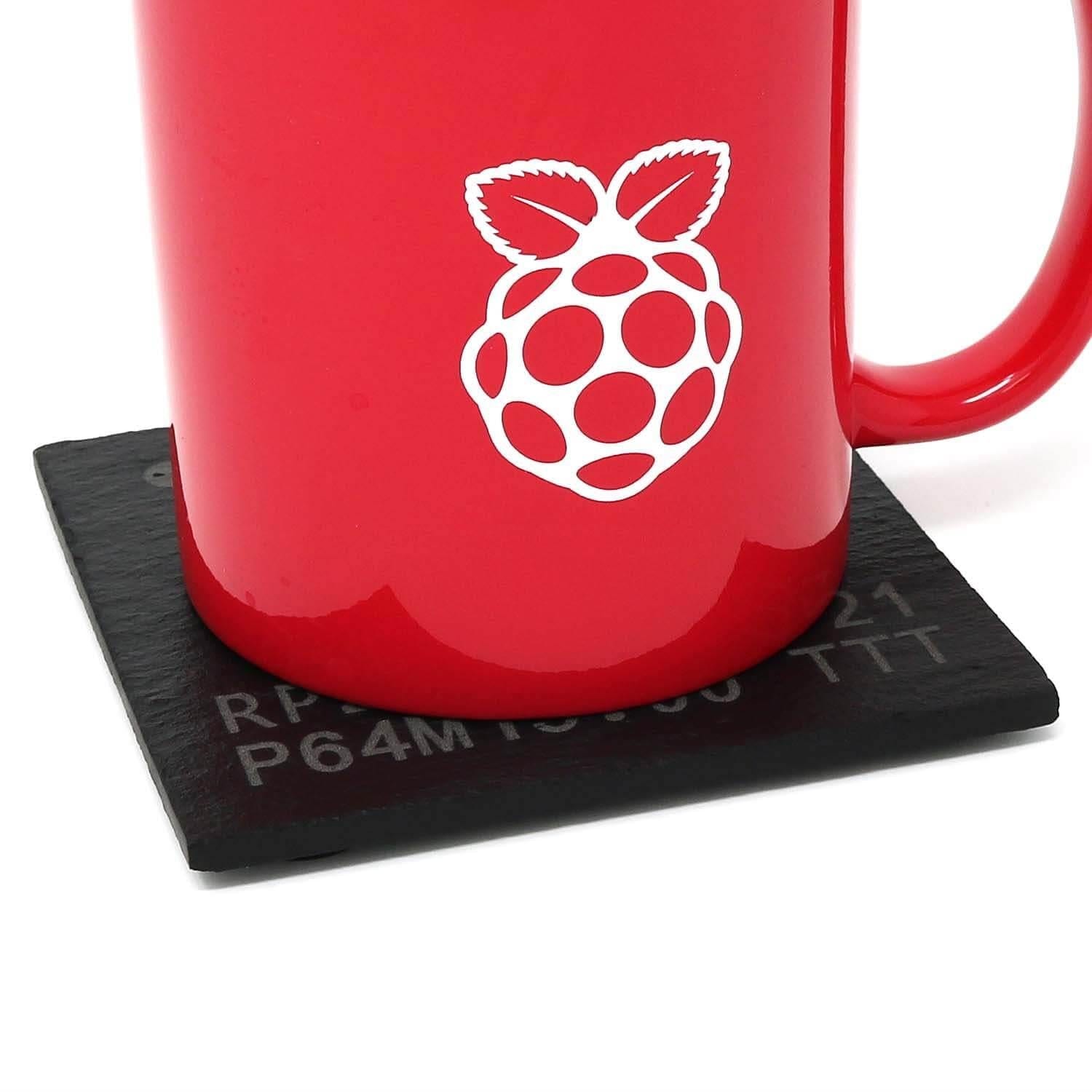 Slate Chip Coaster - RP2040 - The Pi Hut