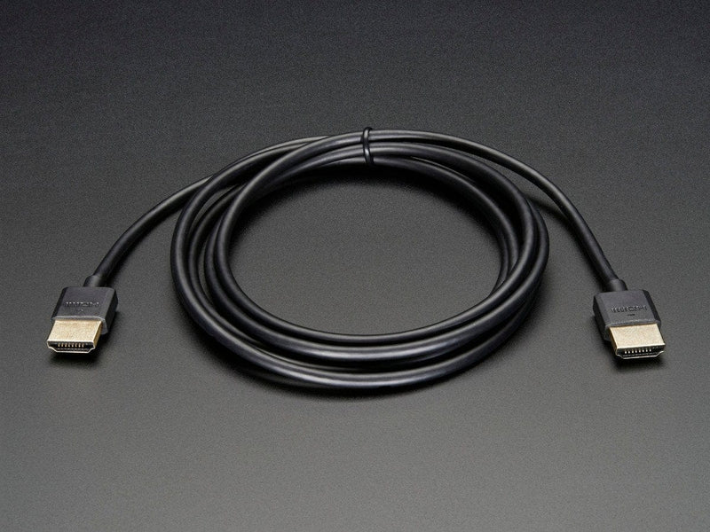 Slim HDMI Cable - 1820mm / 6 feet long - The Pi Hut