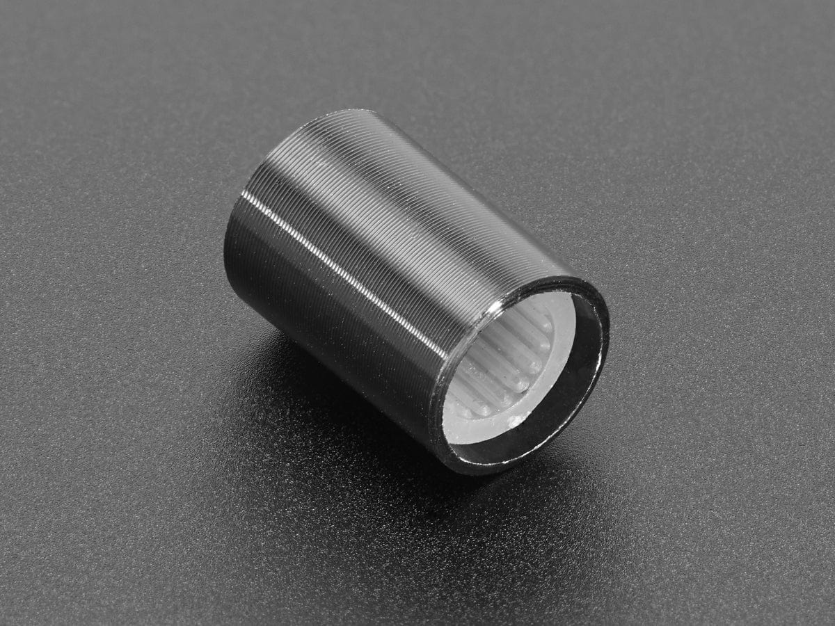 Slim Metal Potentiometer Knob - 10mm Diameter x 15mm - T18 - The Pi Hut