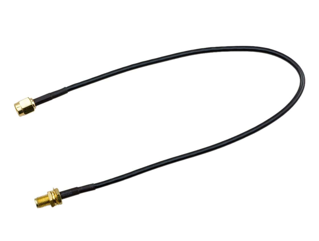 SMA Male to SMA Female Antenna Cable (0.3m) - The Pi Hut