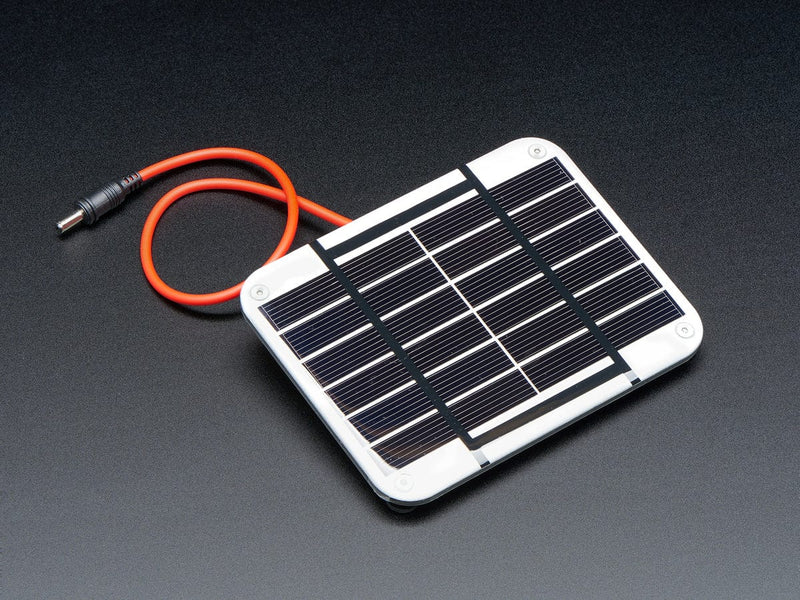 Small 6V 1W Solar Panel - Silver - The Pi Hut
