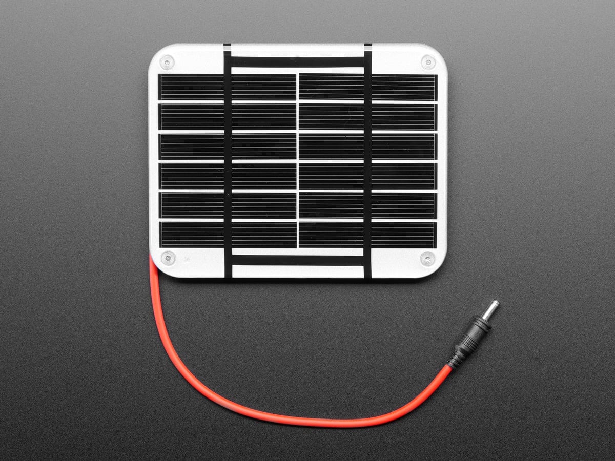 Small 6V 1W Solar Panel - Silver - The Pi Hut