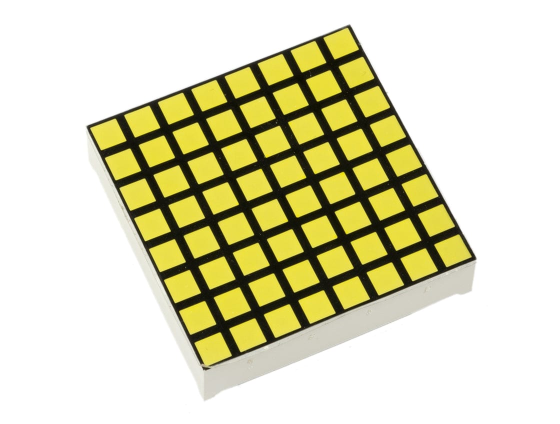 Small 8x8 Dot Matrix Ultra Bright - White - The Pi Hut