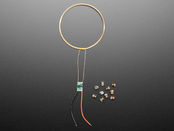 Small Inductive Coil and 10 Wireless LED Kit - 5V - The Pi Hut