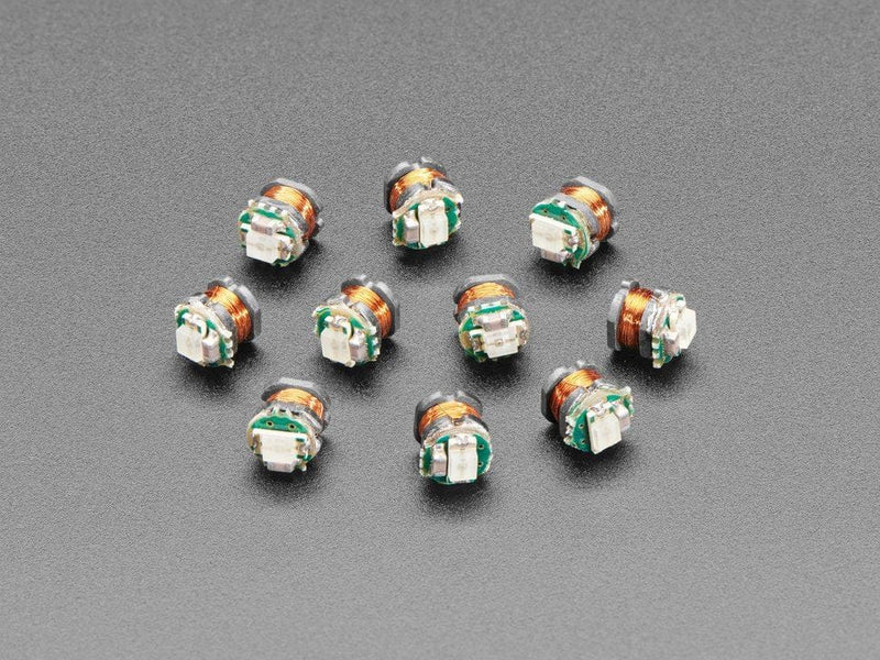 Small Inductive Wireless LEDs - 10 Pack - Green - The Pi Hut