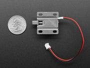Small Lock-style Solenoid - 12VDC @ 350mAh with 2-pin JST - The Pi Hut