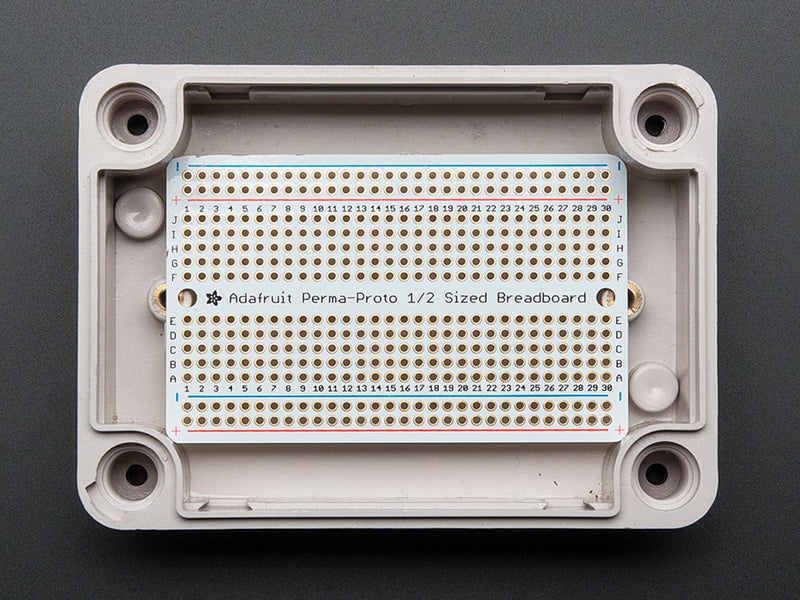 Small Plastic Project Enclosure - Weatherproof with Clear Top - The Pi Hut
