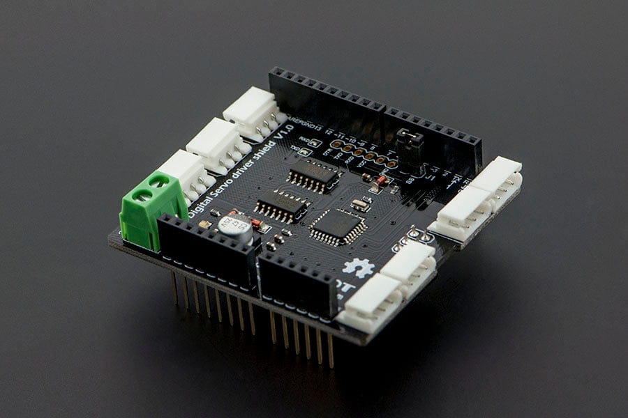 Arduino Dynamixel Shield Raspberry Pi Smart Arduino Digital Servo Shield for Dynamixel AX | The Pi Hut