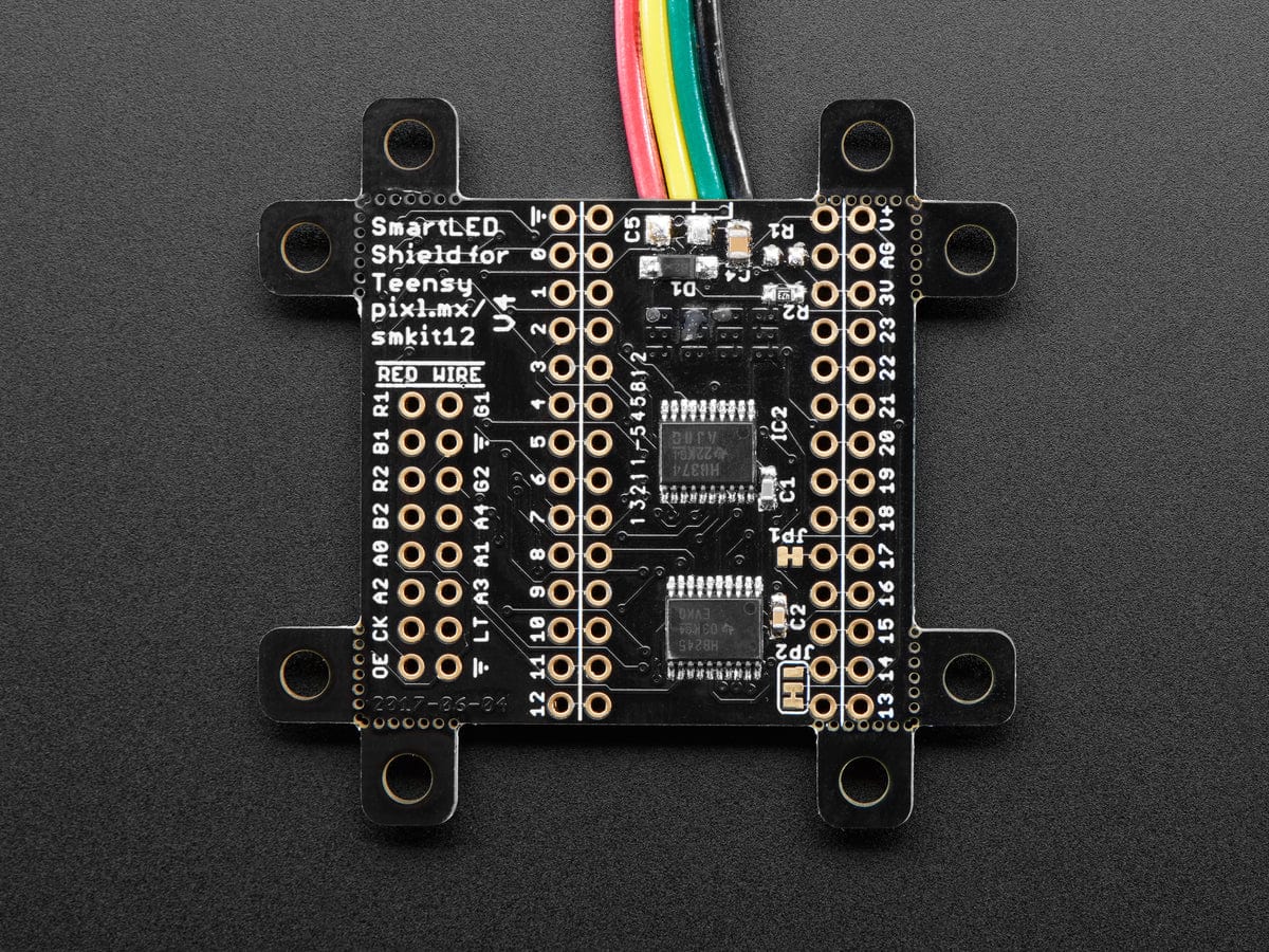 SmartMatrix SmartLED Shield (V4) for Teensy 3 - The Pi Hut