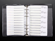 SMT 0603 Resistor and Capacitor Book - 3725 pieces - The Pi Hut