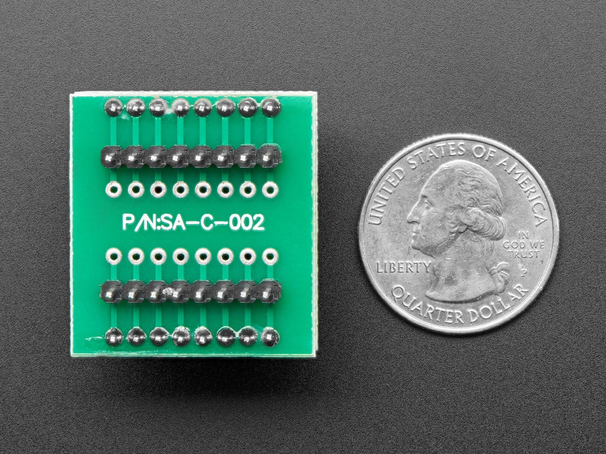 SMT Test Socket - SOIC-16 Narrow Breakout - The Pi Hut