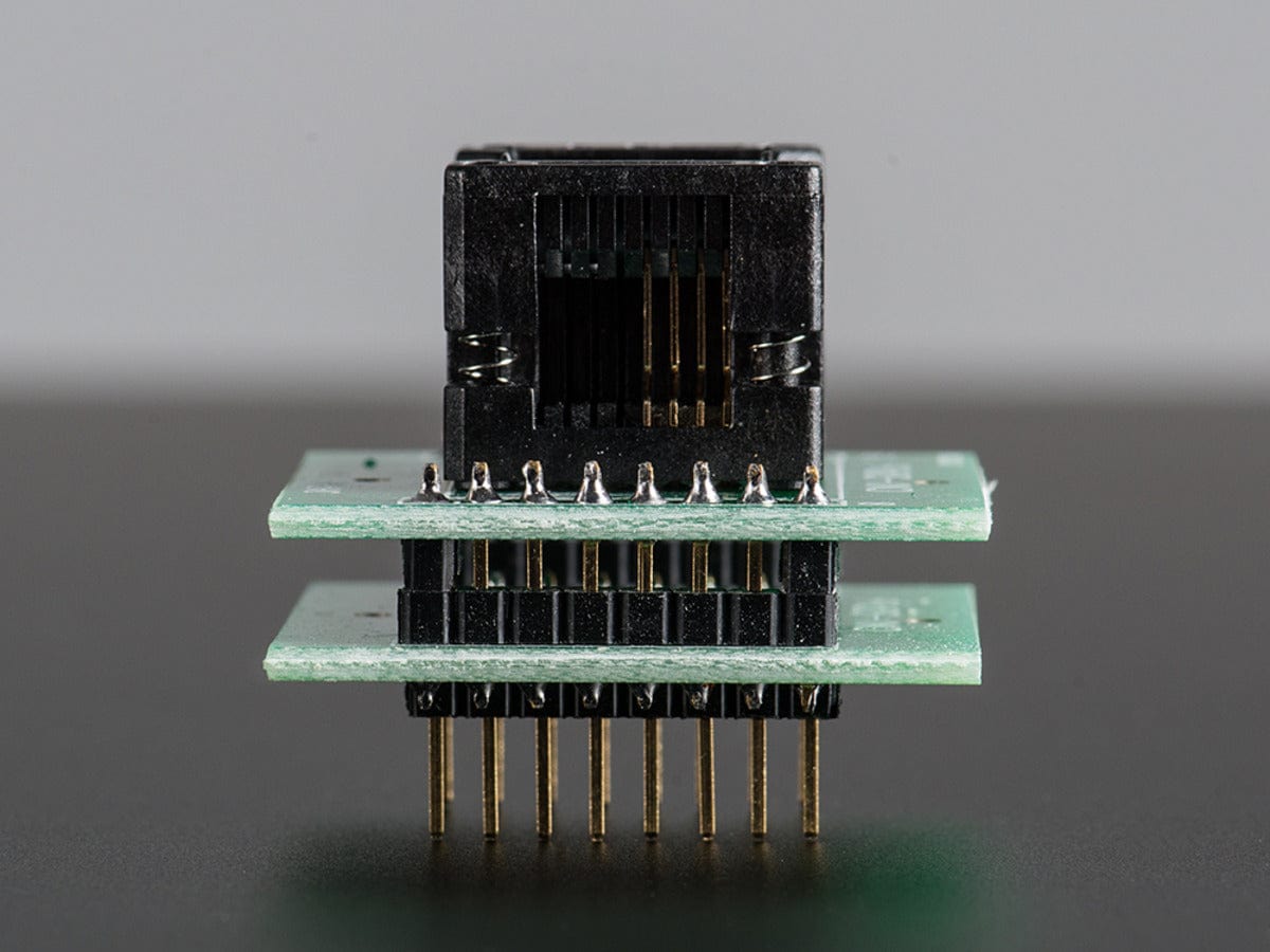 SMT Test Socket - SOIC-8 Narrow Breakout - The Pi Hut