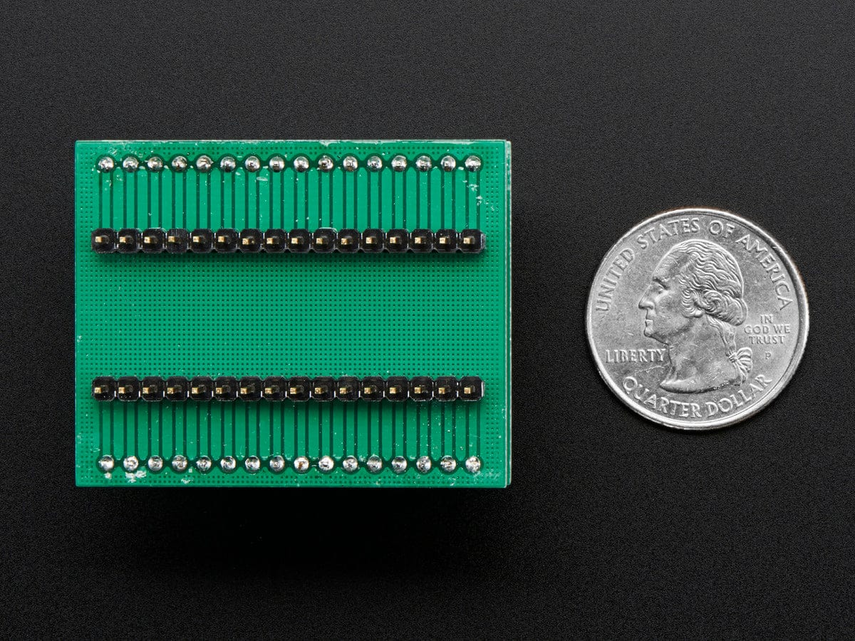 SMT Test Socket - TQFP-32 Breakout - The Pi Hut