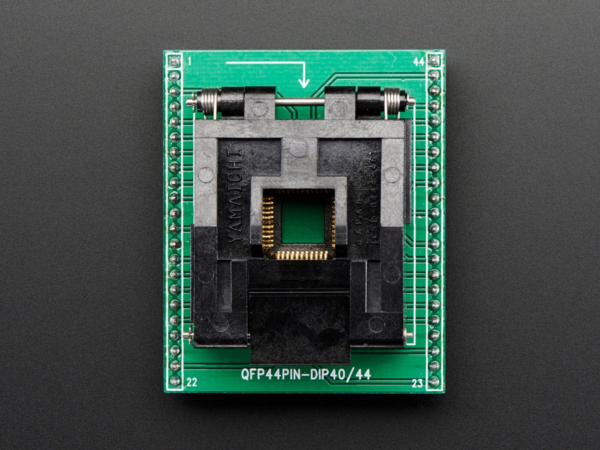 SMT Test Socket - TQFP-44 Breakout - The Pi Hut