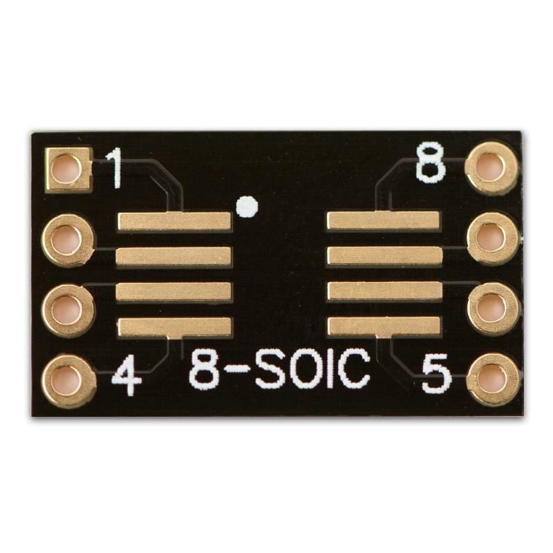 SOIC/SOT23-6 to DIP Adapter - 8-Pin - The Pi Hut