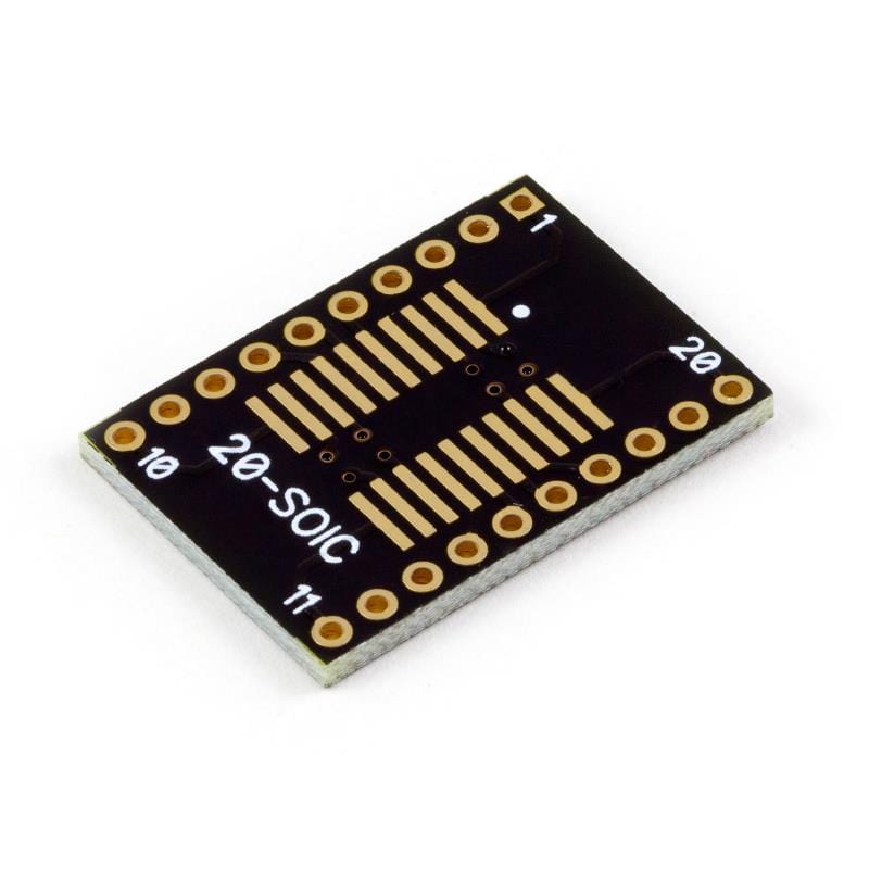 SOIC to DIP Adapter - 20-Pin - The Pi Hut