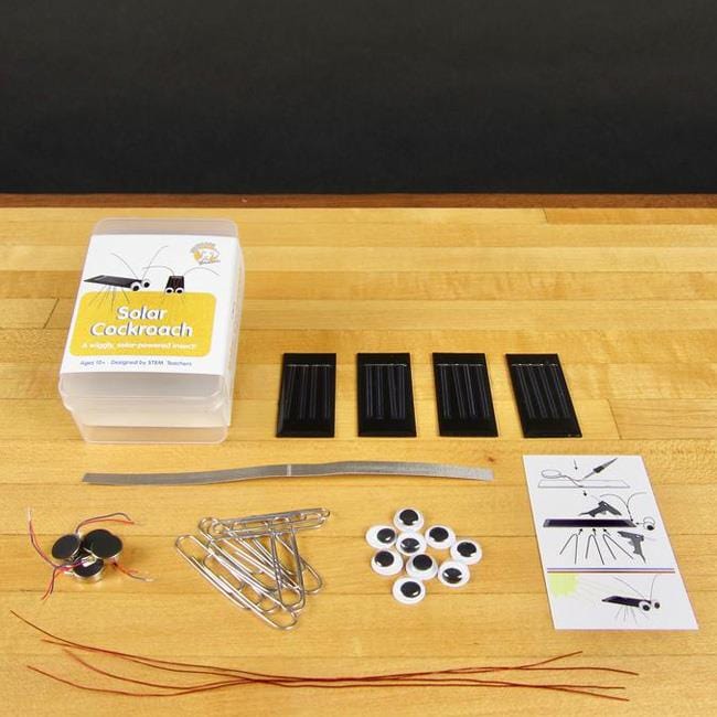 Solar Cockroach Kit - 4 Pack - The Pi Hut
