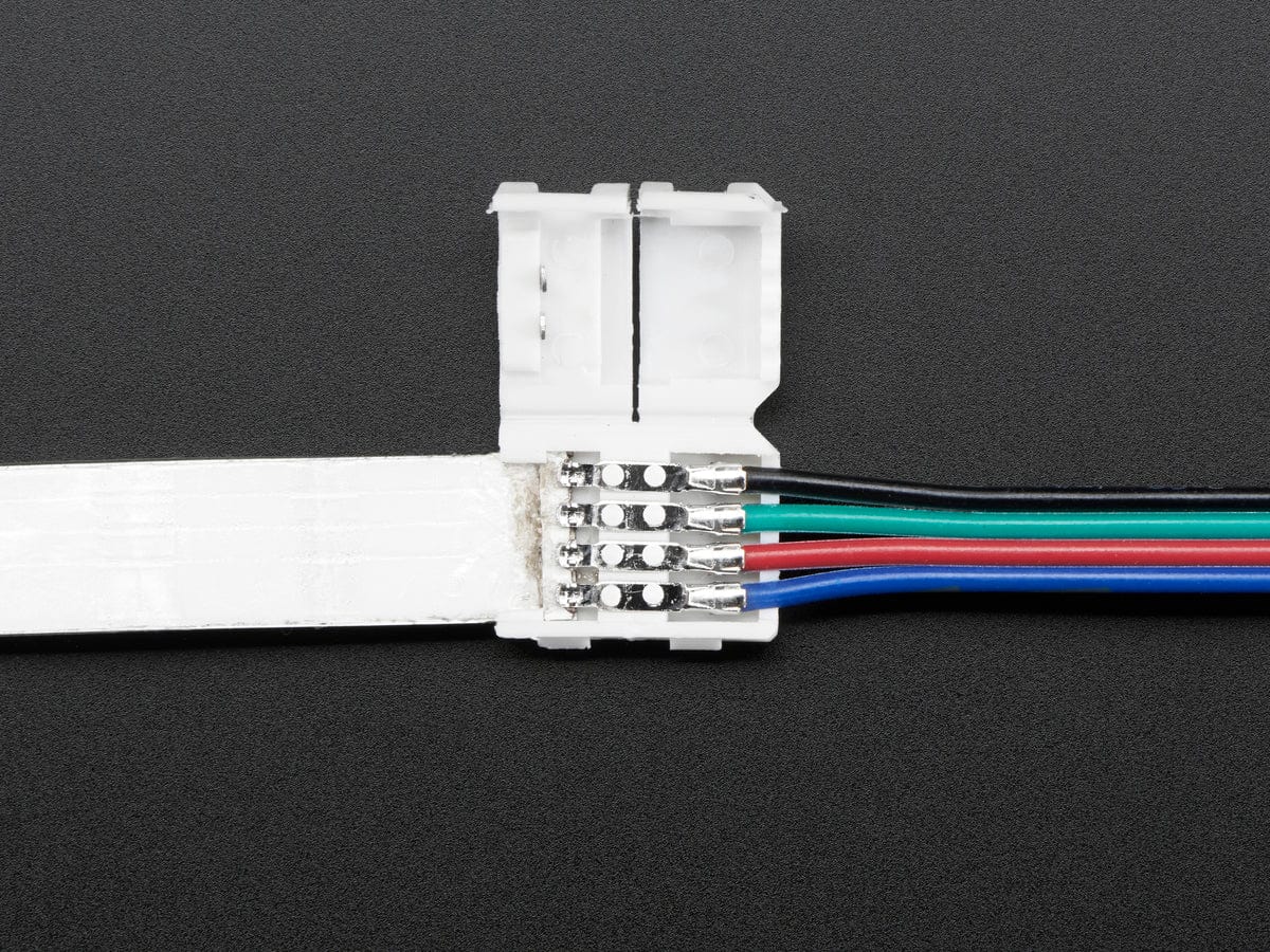 Solderless DotStar and Analog RGB LED Strip Clip Sampler - The Pi Hut