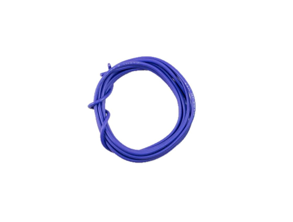 Solid Core Wire 22 AWG (Purple) - 1m - The Pi Hut