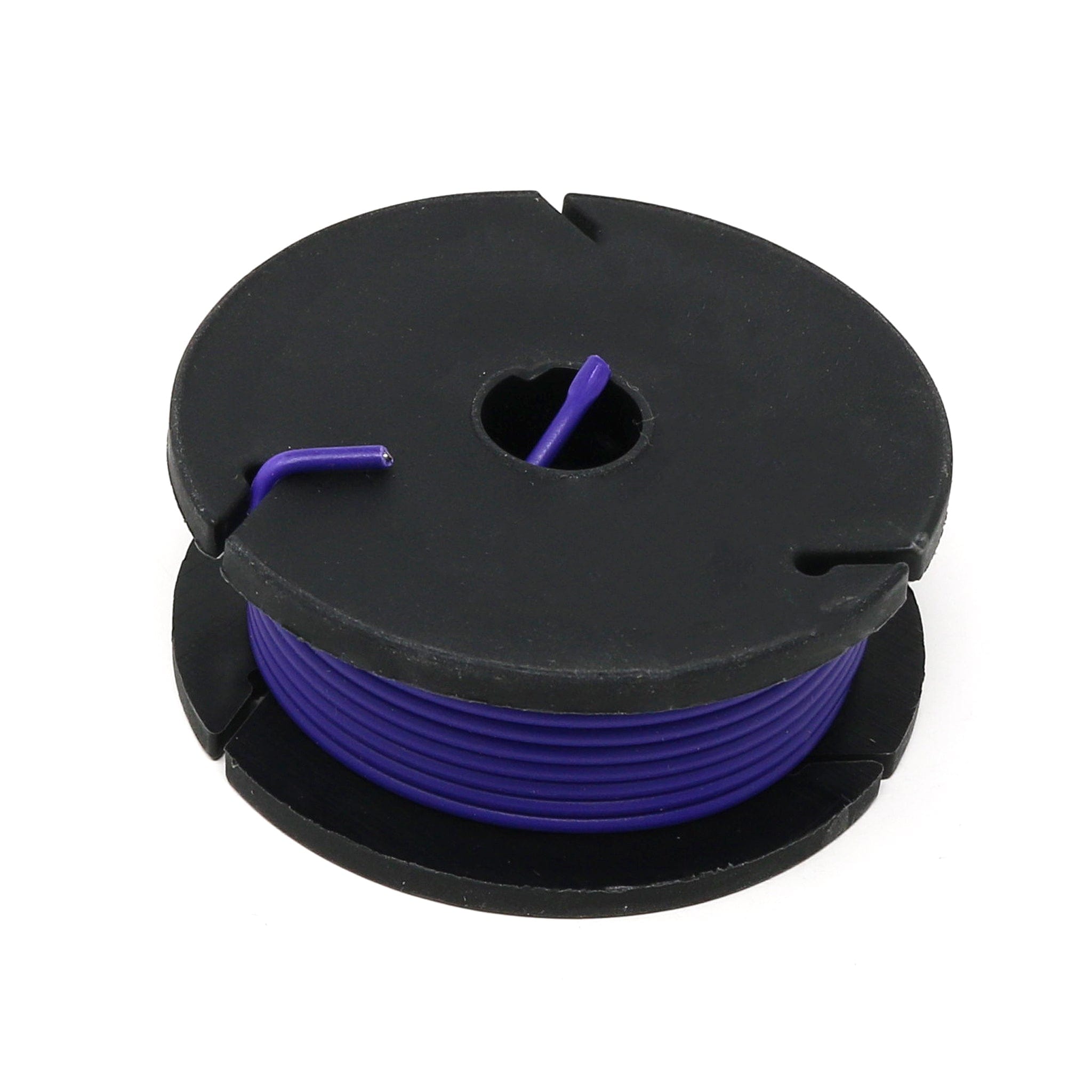 Solid-Core Wire Spool - 7.5m 22AWG - Violet - The Pi Hut