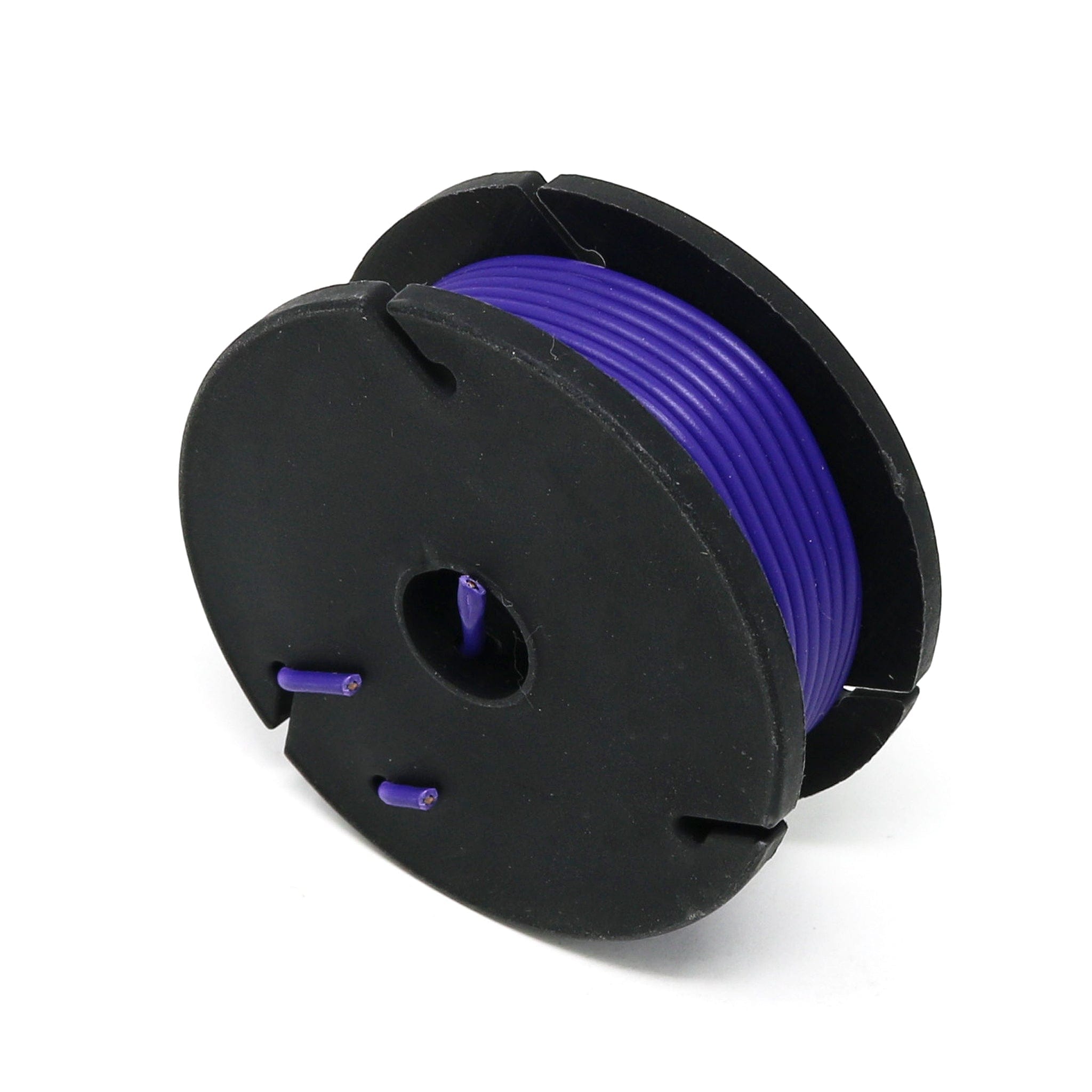 Solid-Core Wire Spool - 7.5m 22AWG - Violet | The Pi Hut