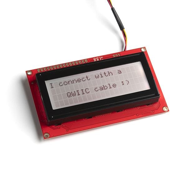 SparkFun 20x4 SerLCD - RGB Backlight (Qwiic) - The Pi Hut