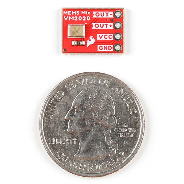 SparkFun Analog MEMS Microphone Breakout - VM2020 - The Pi Hut