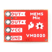 SparkFun Analog MEMS Microphone Breakout - VM2020 - The Pi Hut